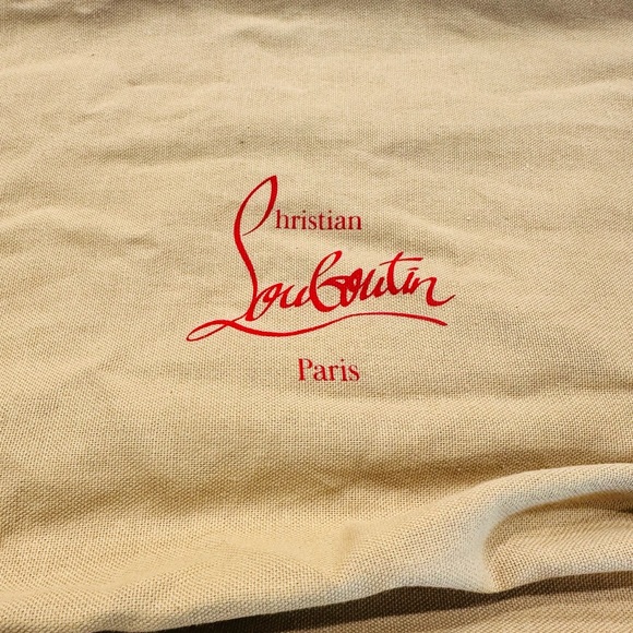 Christian Louboutin Tan Tote with Silver Studs - Picture 6 of 6